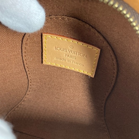 LOUIS VUITTON Authentic Brown Monogram Canvas Ellipse Shoulder Bag - Picture 10 of 10